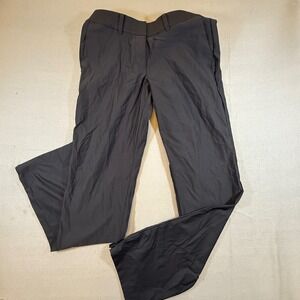 Nike Golf Dri-FIT Black Flat Front Performance Pant725732-010 Womens Size 4 2214